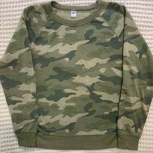 Old Navy Camo Sweatshirt